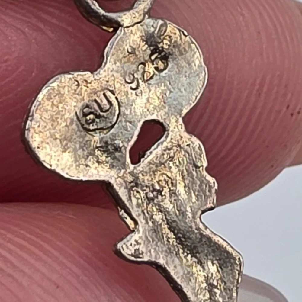 Sterling Silver 925 Charm Bracelet Sweet 16 Daughter Cheerleader Cell Phone 9.9g